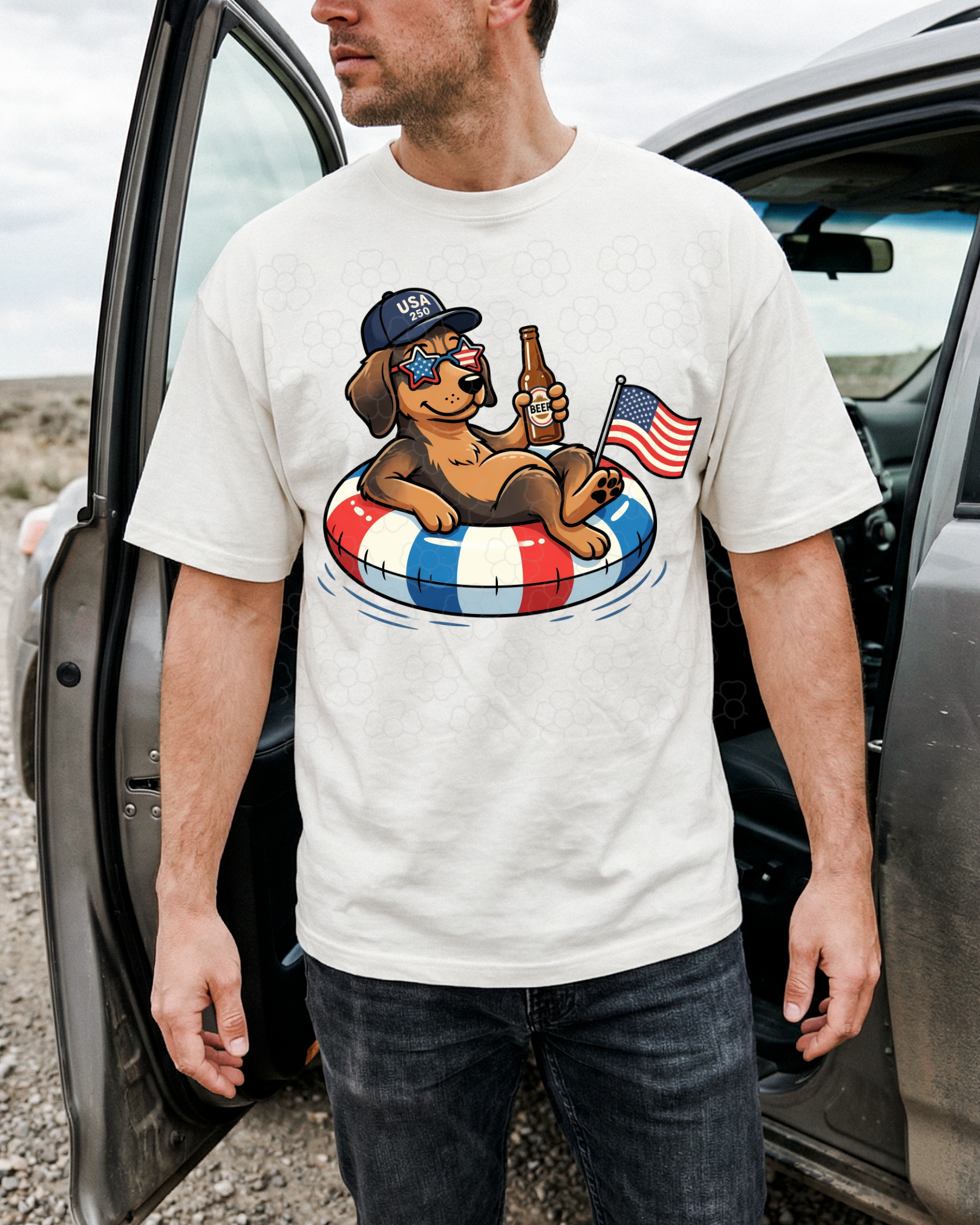 USA summer vibes  DTF Transfers