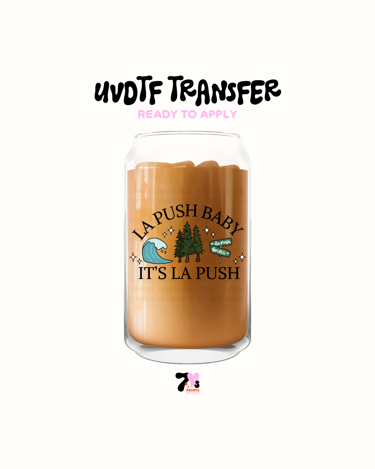Its la push baby - UVDTF Decal