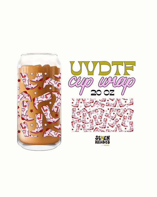 Shortnsweet - Double Sided UVDTF 20oz Cup Wrap