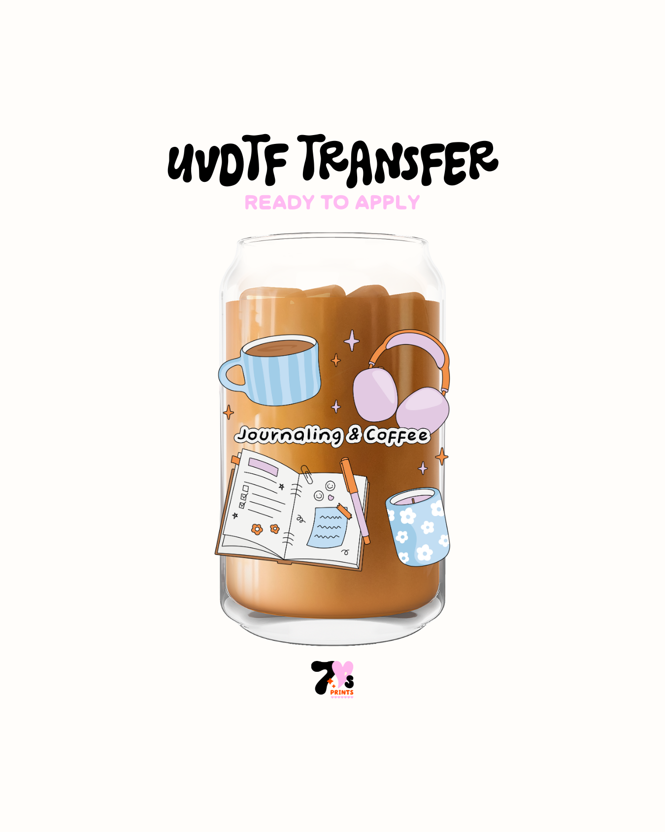 Journaling coffee - UVDTF Decal