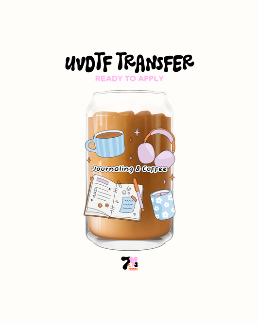 Journaling coffee - UVDTF Decal