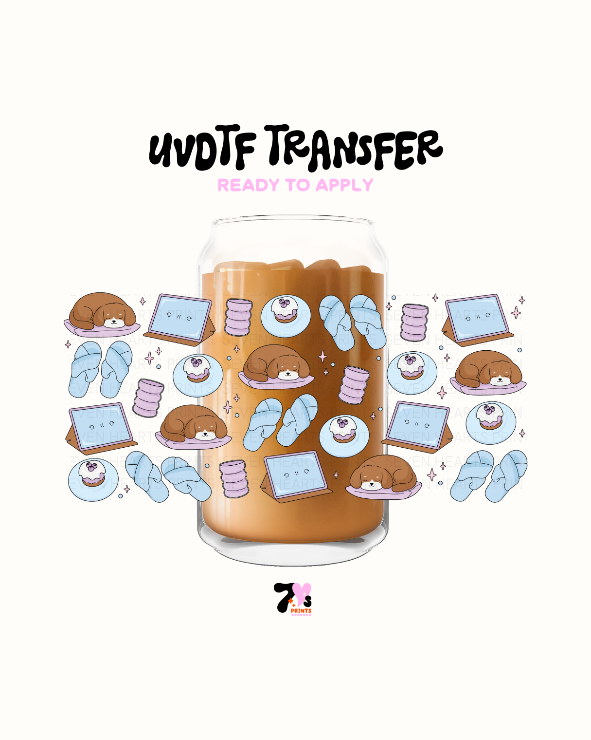 Dog cake - UVDTF Wraps