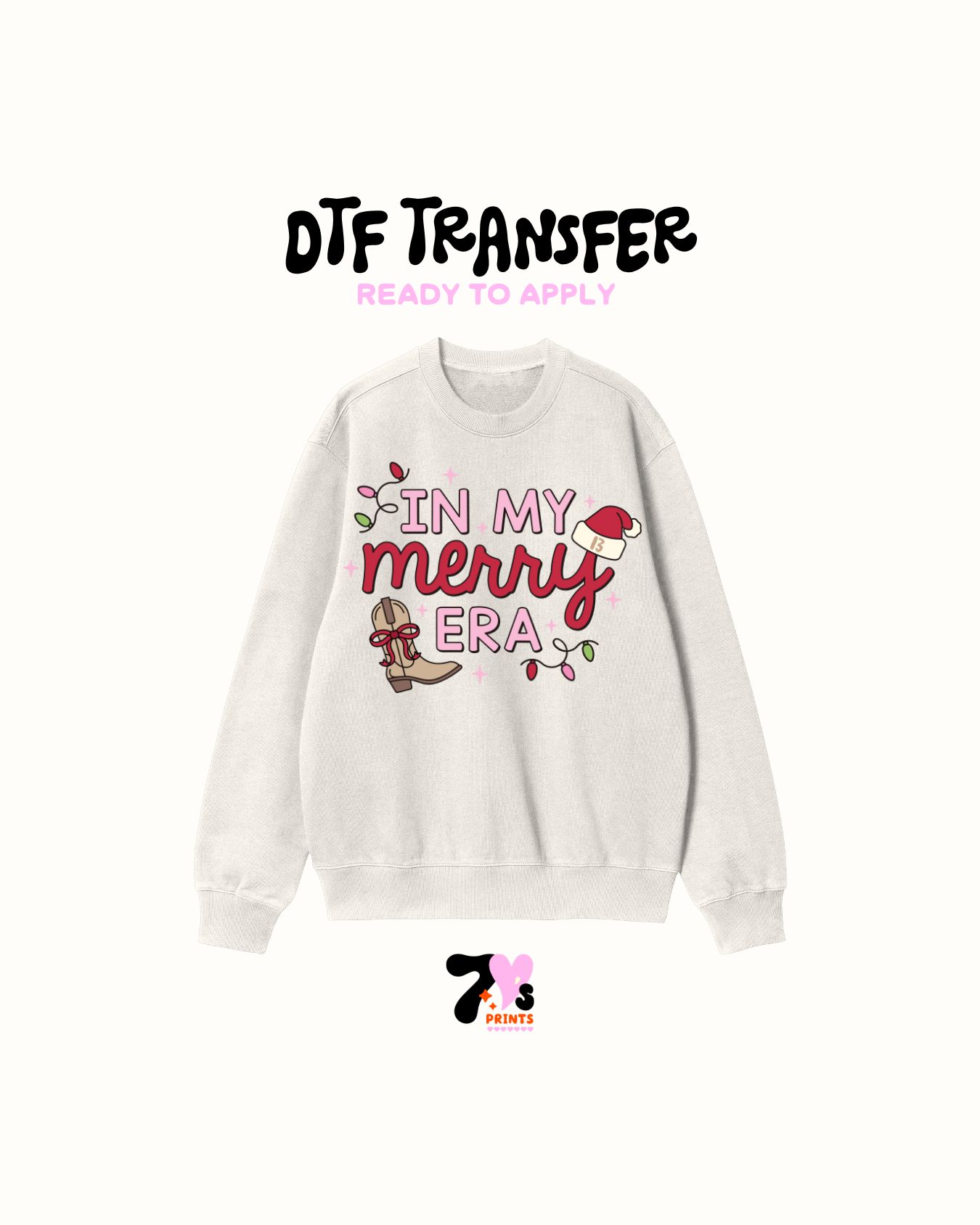 In my merry era -  DTF Transfers