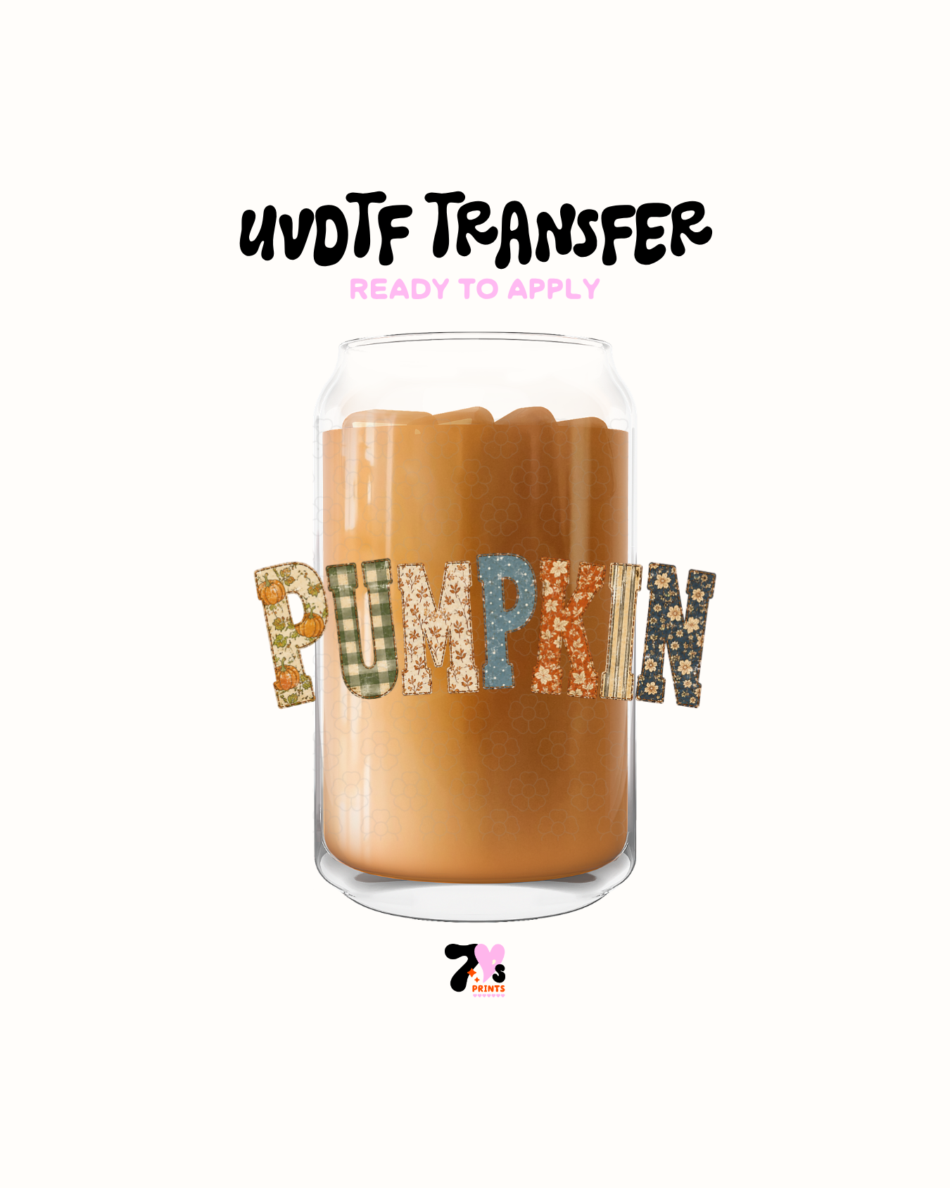 Pumpkin - UVDTF Decal