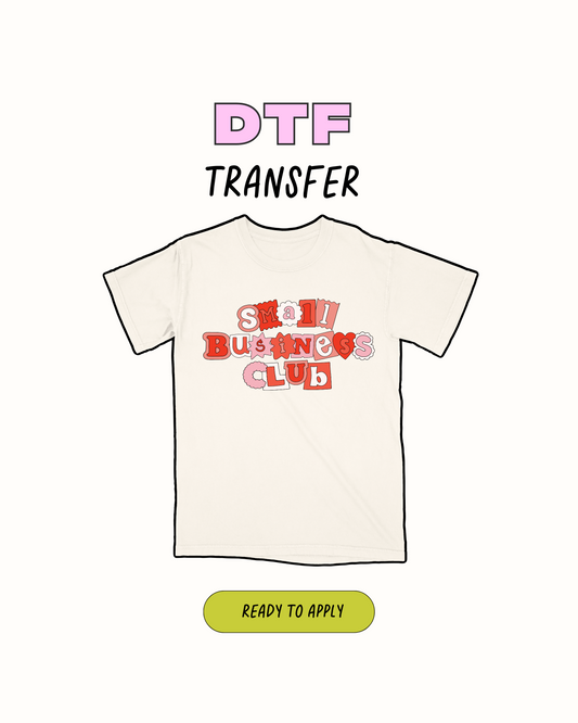 Club de pequeñas empresas - Transferencia DTF