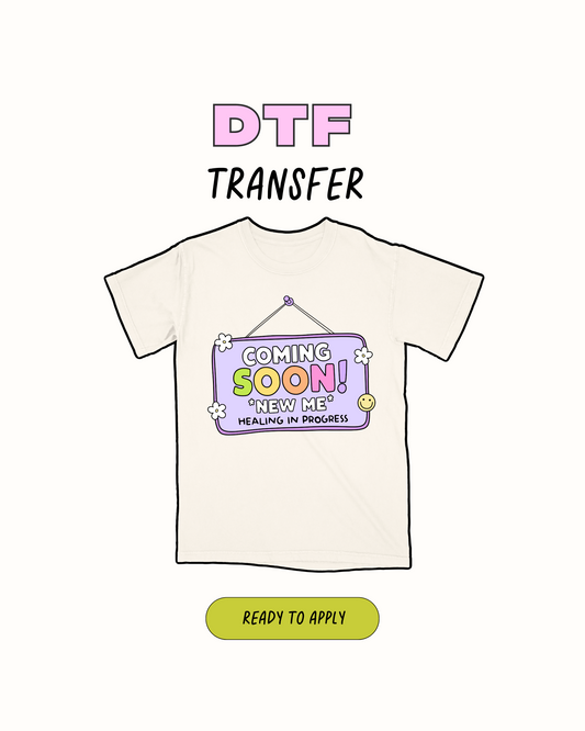 Próximamente nuevo yo - Transferencia DTF