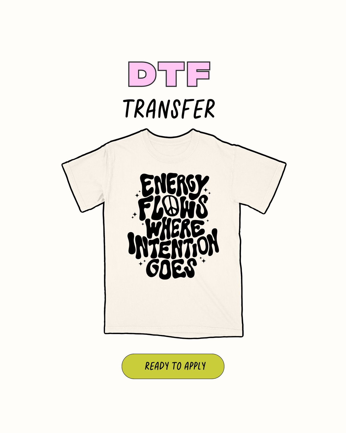 Energy Flows - DTF Transfer