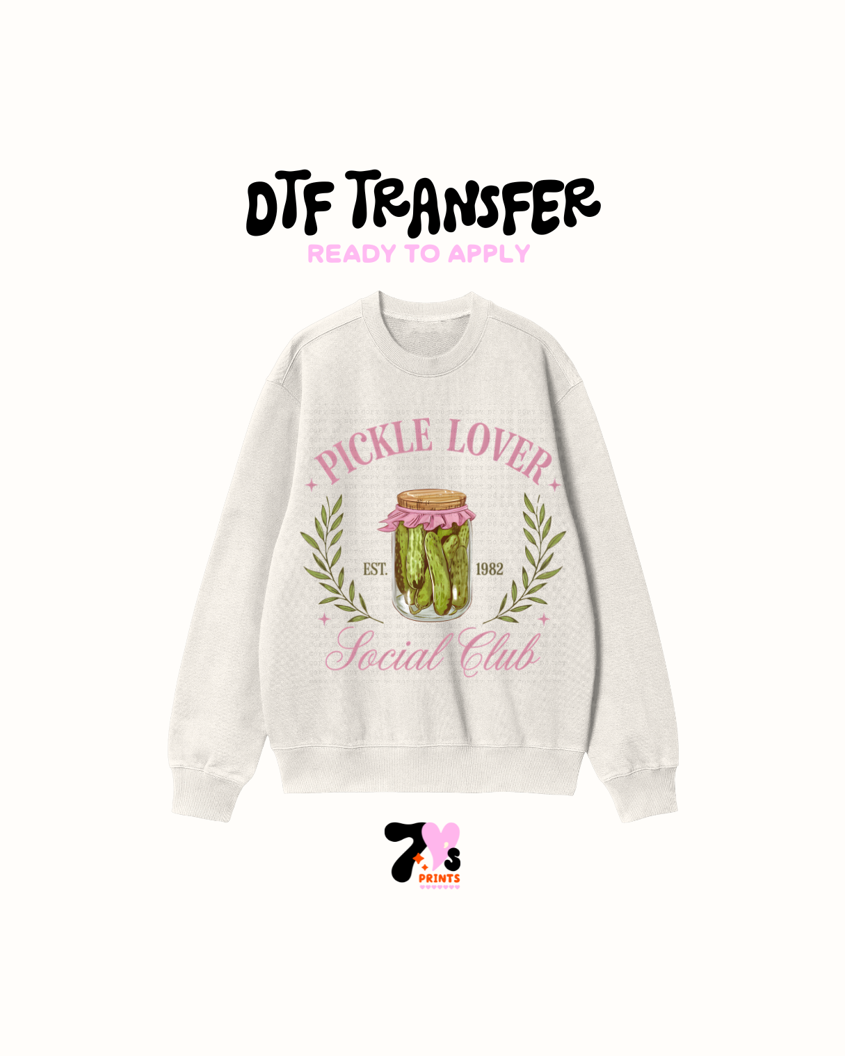 Pickle Lover Social Club - DTF Transfer
