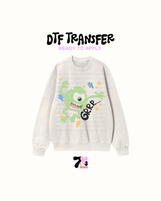 Green Monster - DTF Transfers