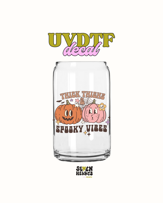 Spooky vibes - UVDTF