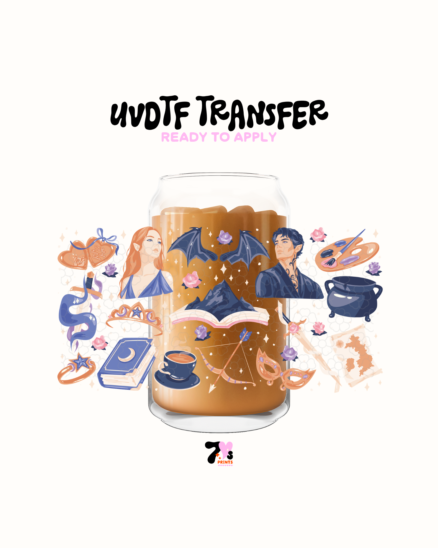 Fantasy couple - UVDTF Wrap