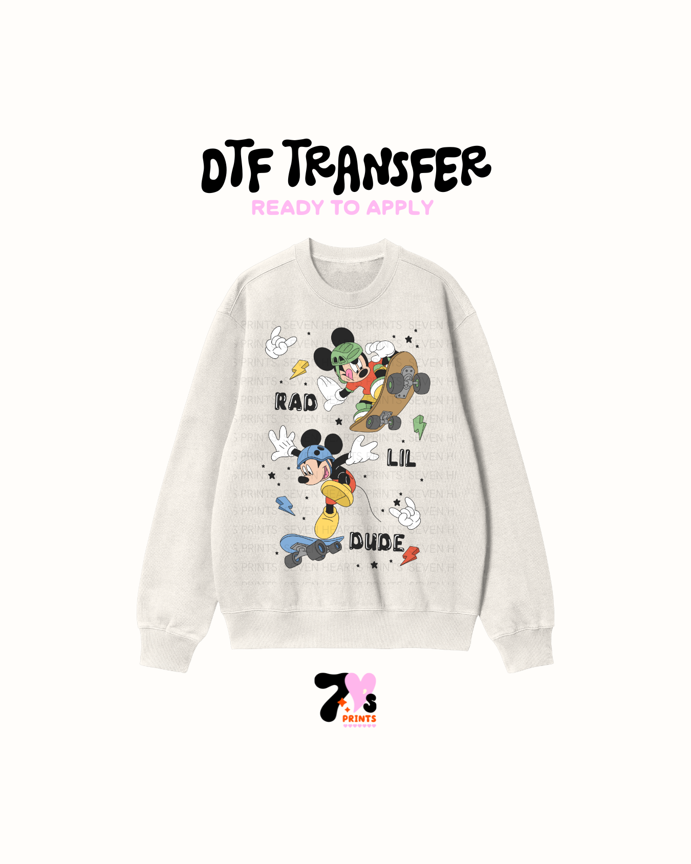 Rad Little Dude - DTF Transfers