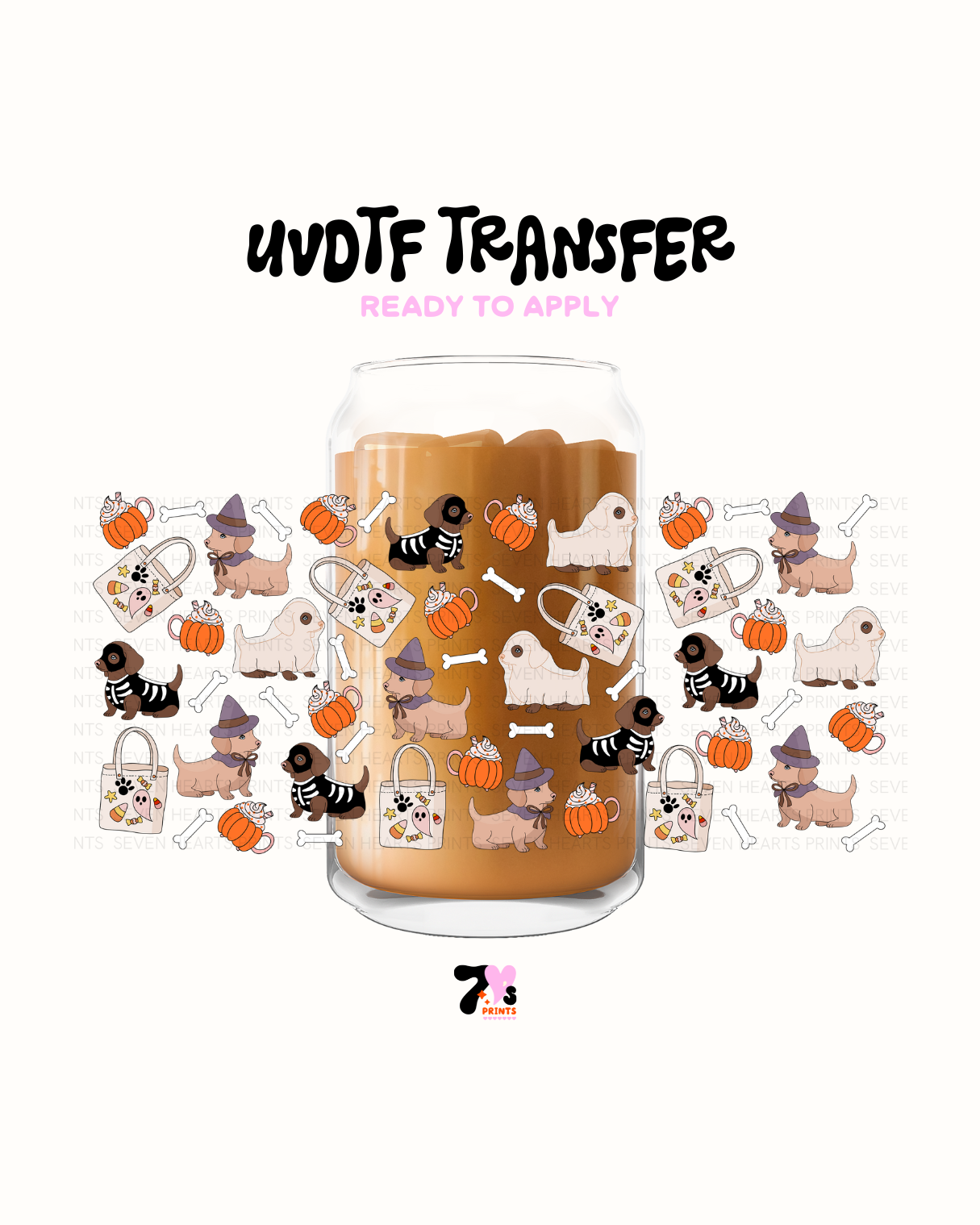 Halloween dogs - UVDTF Wraps