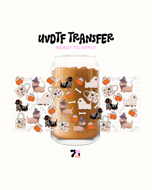 Halloween dogs - UVDTF Wraps