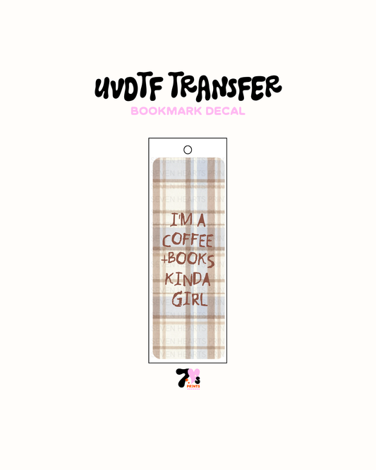 UVDTF Bookmark Decal #365