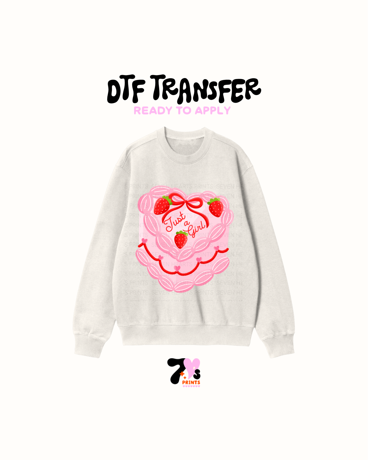 Just a girl - DTF Transfer