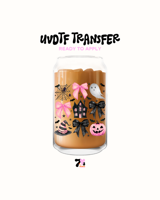 Pink Halloween - UVDTF Decal