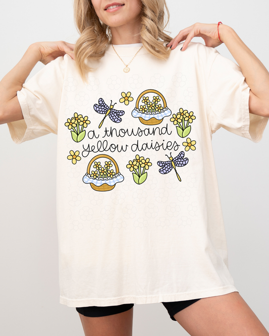A thousand yellow daises - DTF Transfers