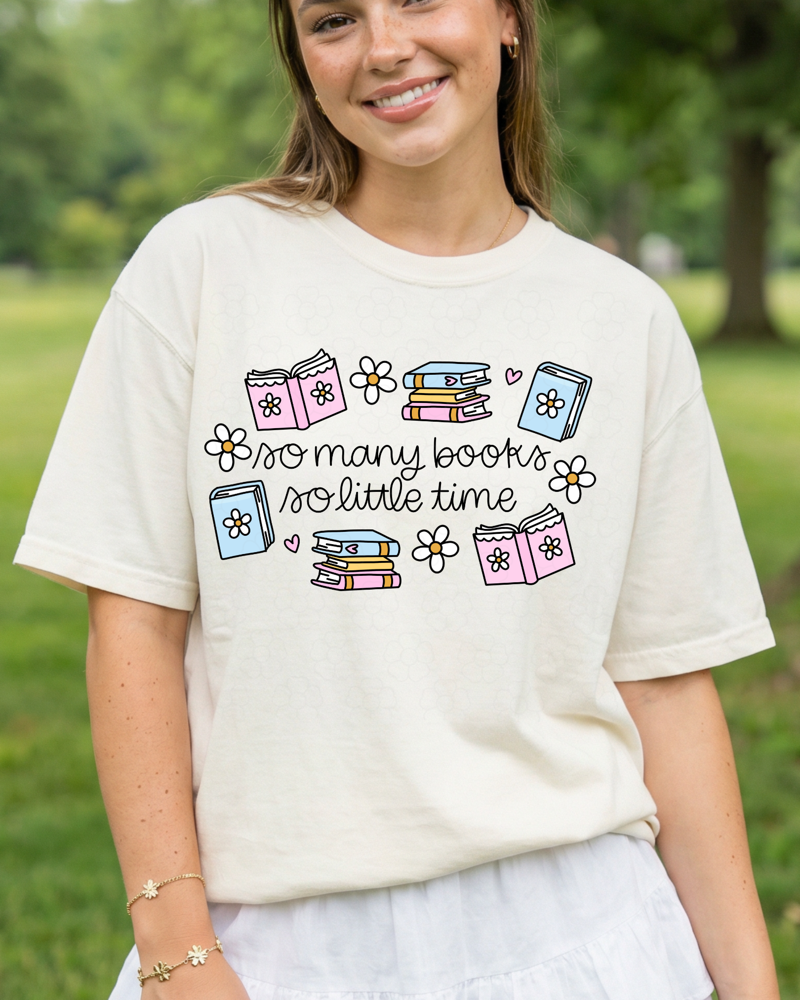 So many book so little time - DTF Transfers