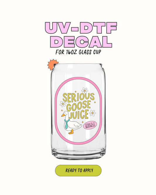 Jugo de ganso serio - UVDTF