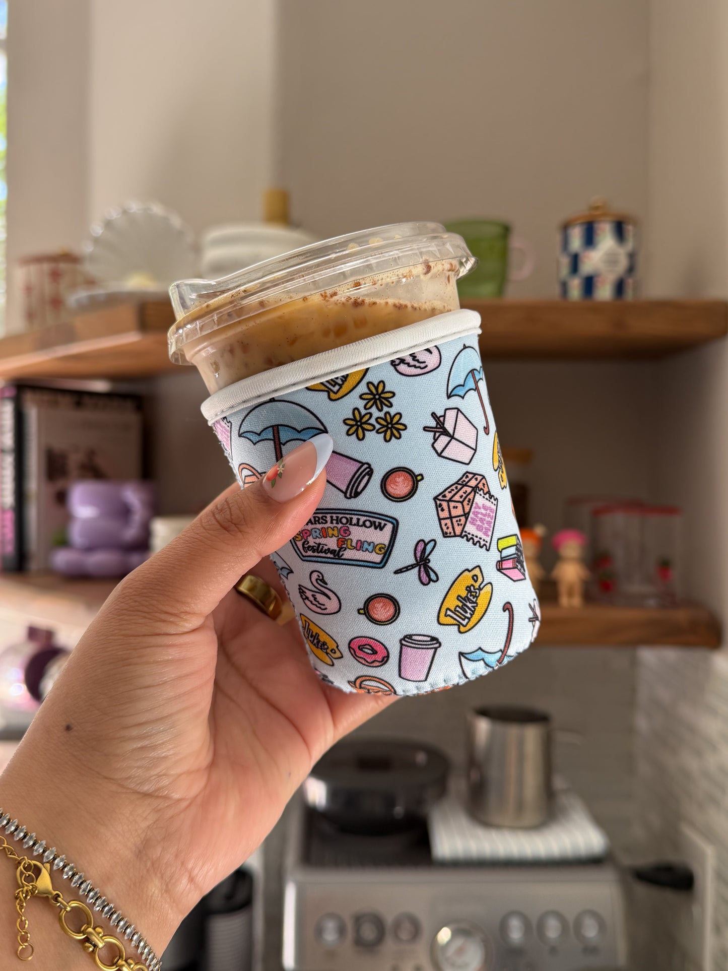 Meet me at Luke Dinner Coffee Sleeve