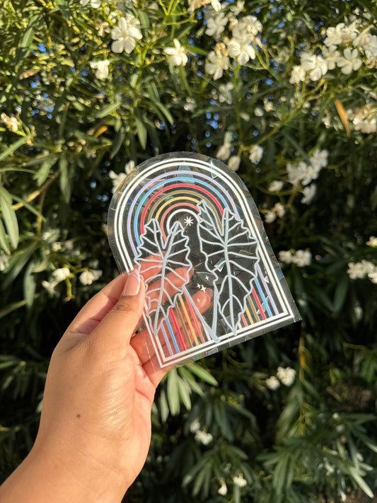 Rainbow - Suncatcher Sticker