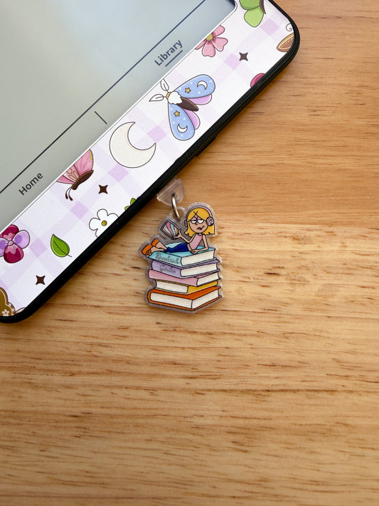 Lizzie Kindle Charm Set of 4