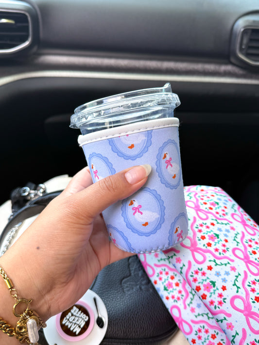 Coquette Geese - Coffee Sleeve