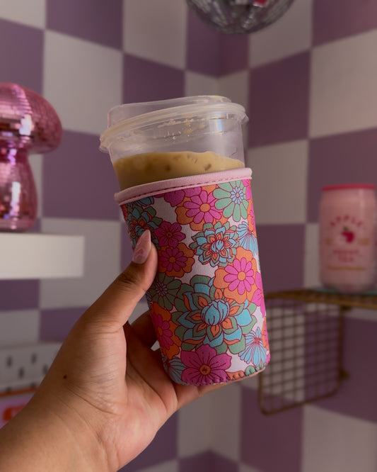 Flowers - Coffee sleeve