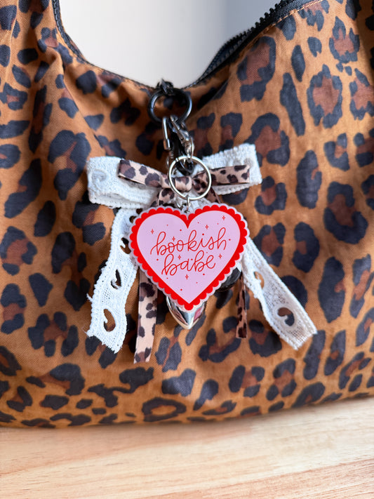 Bookish Babe Keychain/Bag Charm(Set of 4)
