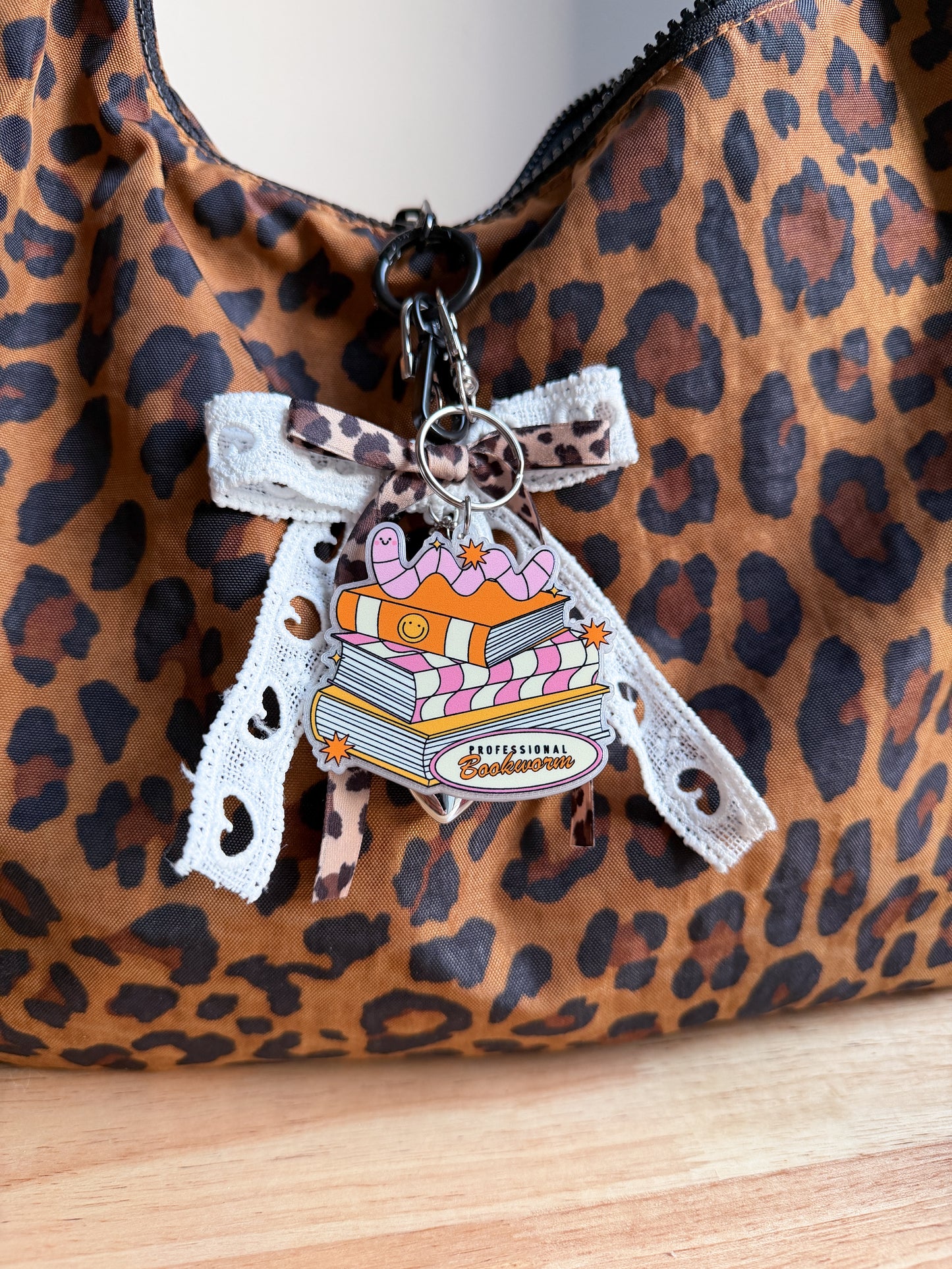 Bookworm Keychain/Bag Charm(Set of 4)