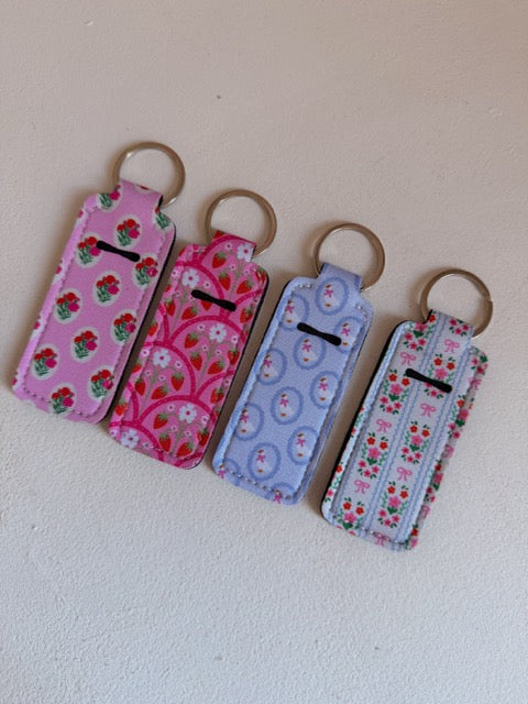 Chapstick Case Keychain Bundle