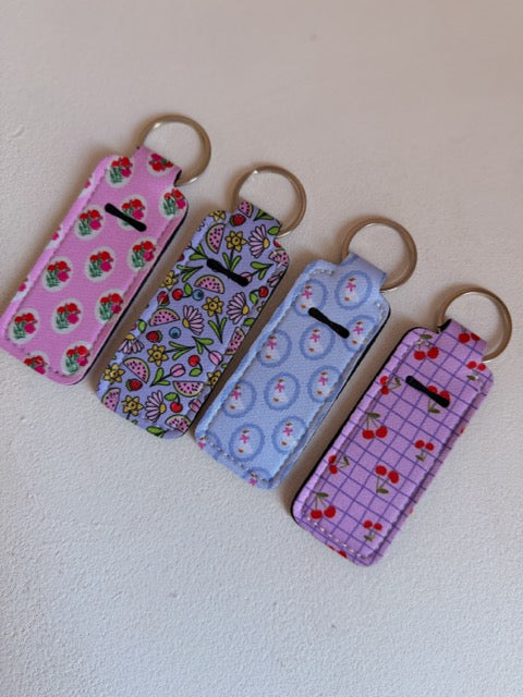 Chapstick Case Keychain Bundle