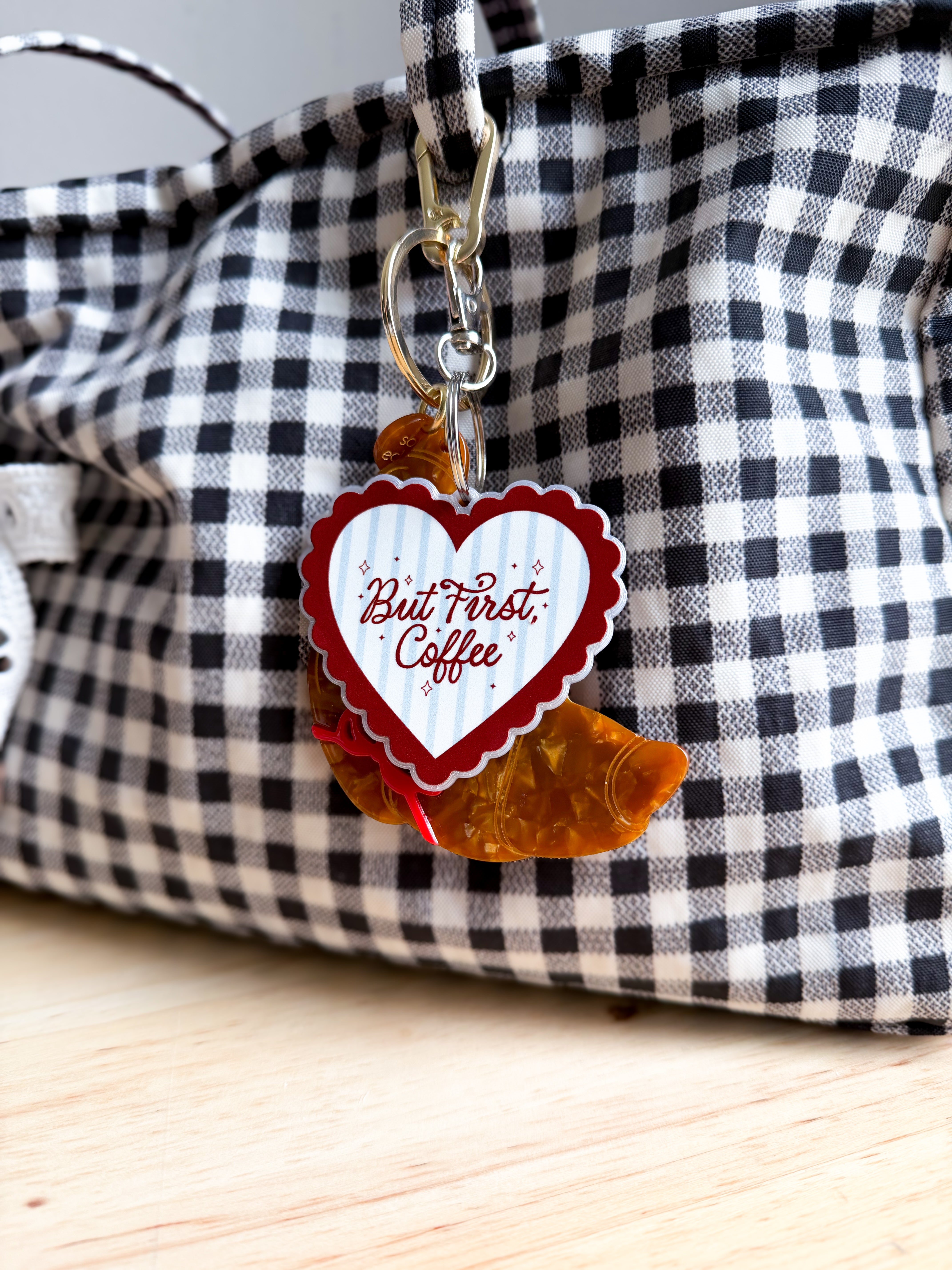 But first coffee Keychain/Bag Charm (Set of 4)
