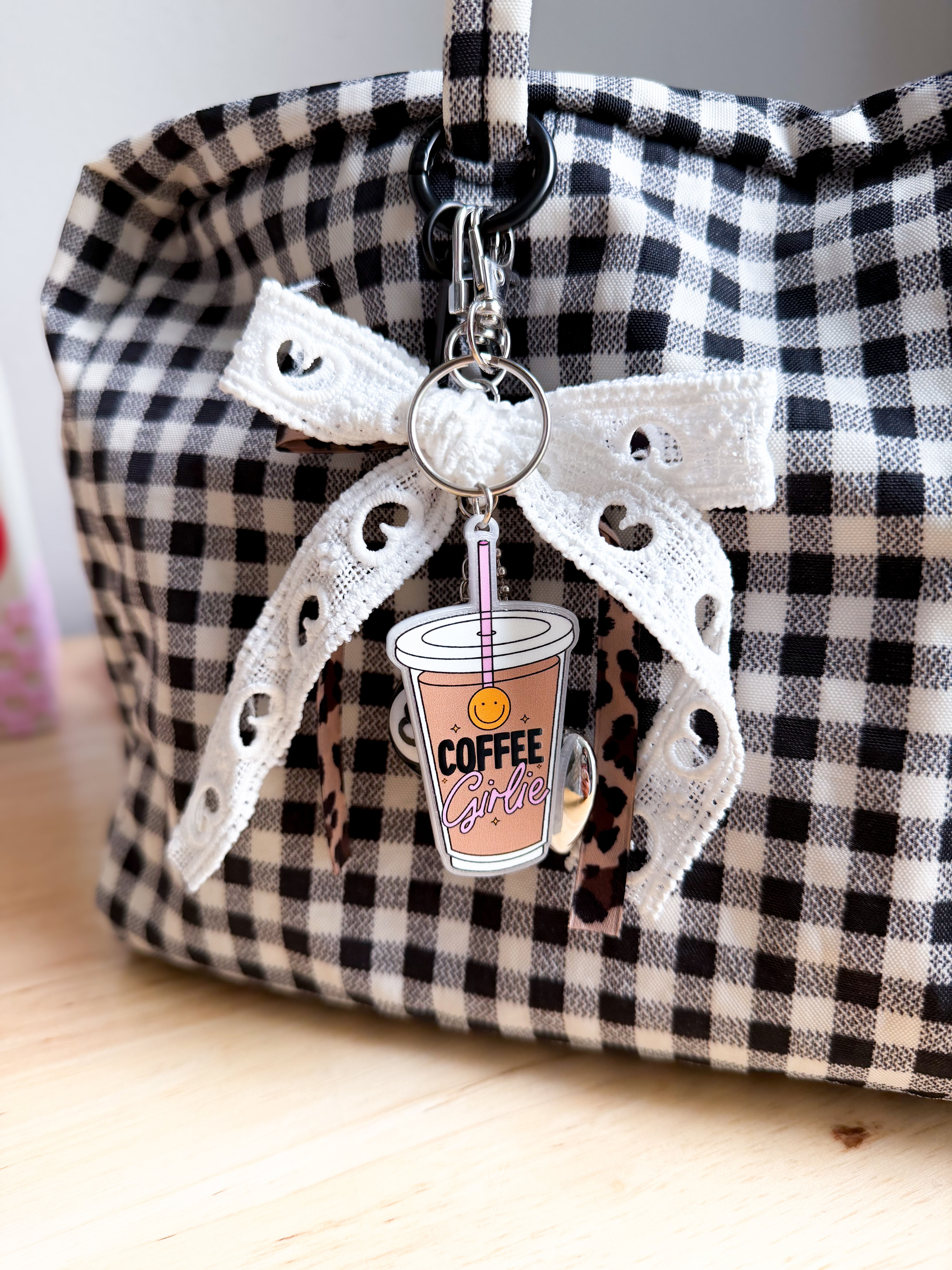 Coffee Girlie Keychain/Bag Charm(Set of 4)