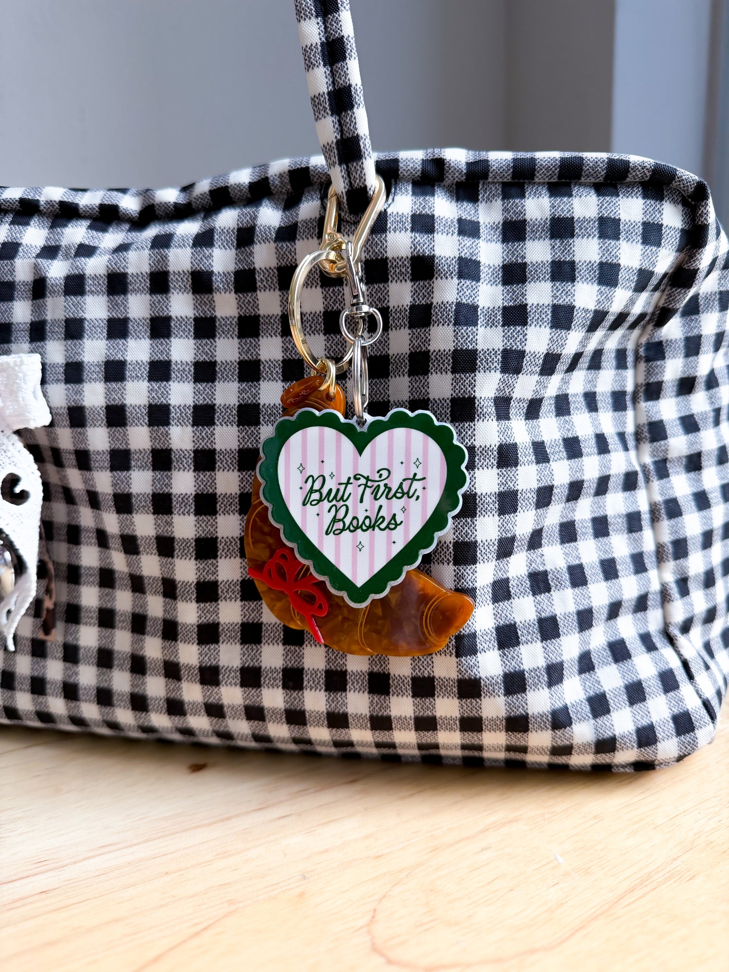 But first Books Keychain/Bag Charm (Set of 4)