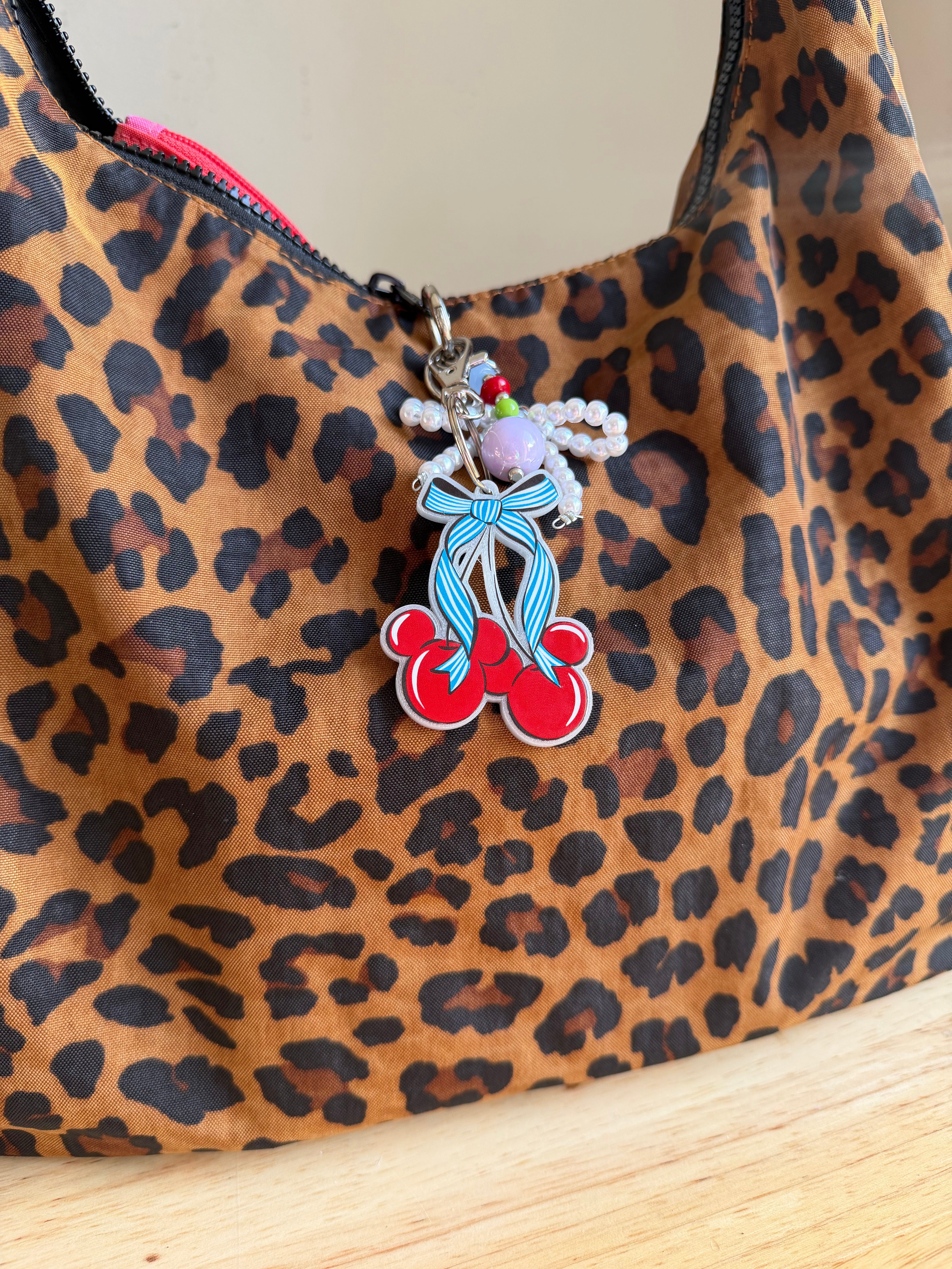 Cherry Mouse Keychain/Bag Charm(Set of 4)