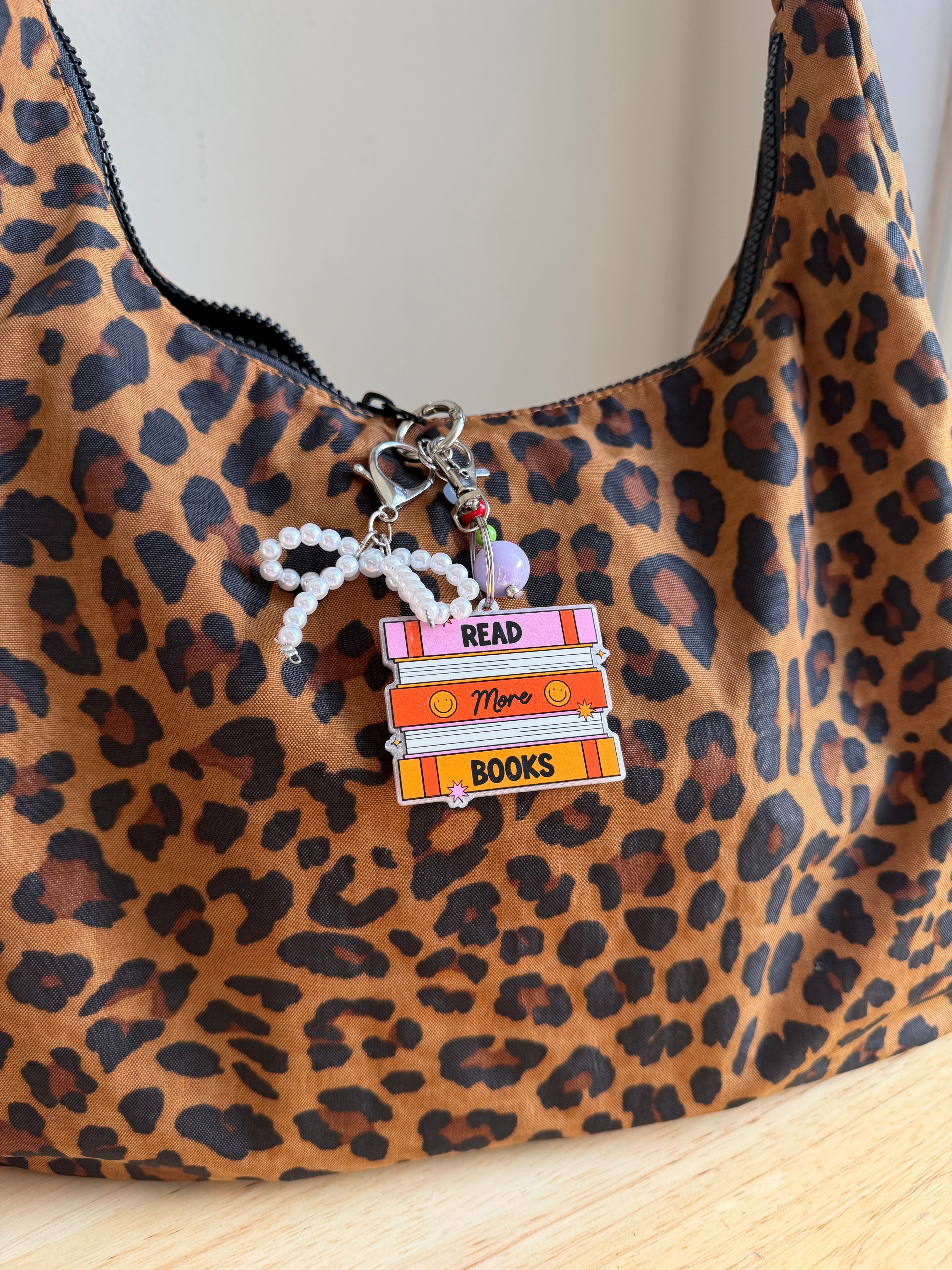 Read More Books Keychain/Bag Charm(Set of 4)