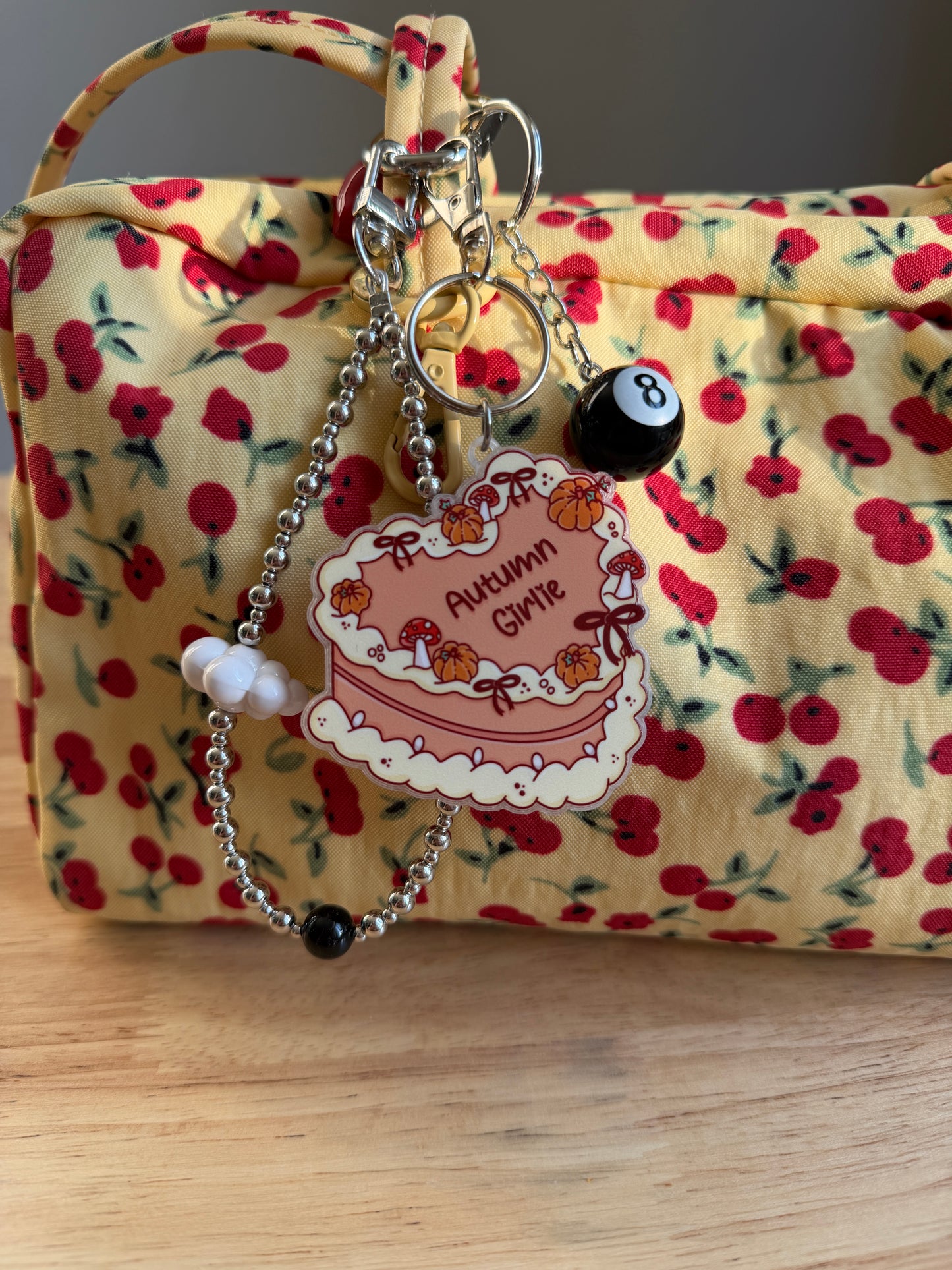 Autumn Girlie Keychain/Bag Charm(Set of 4)