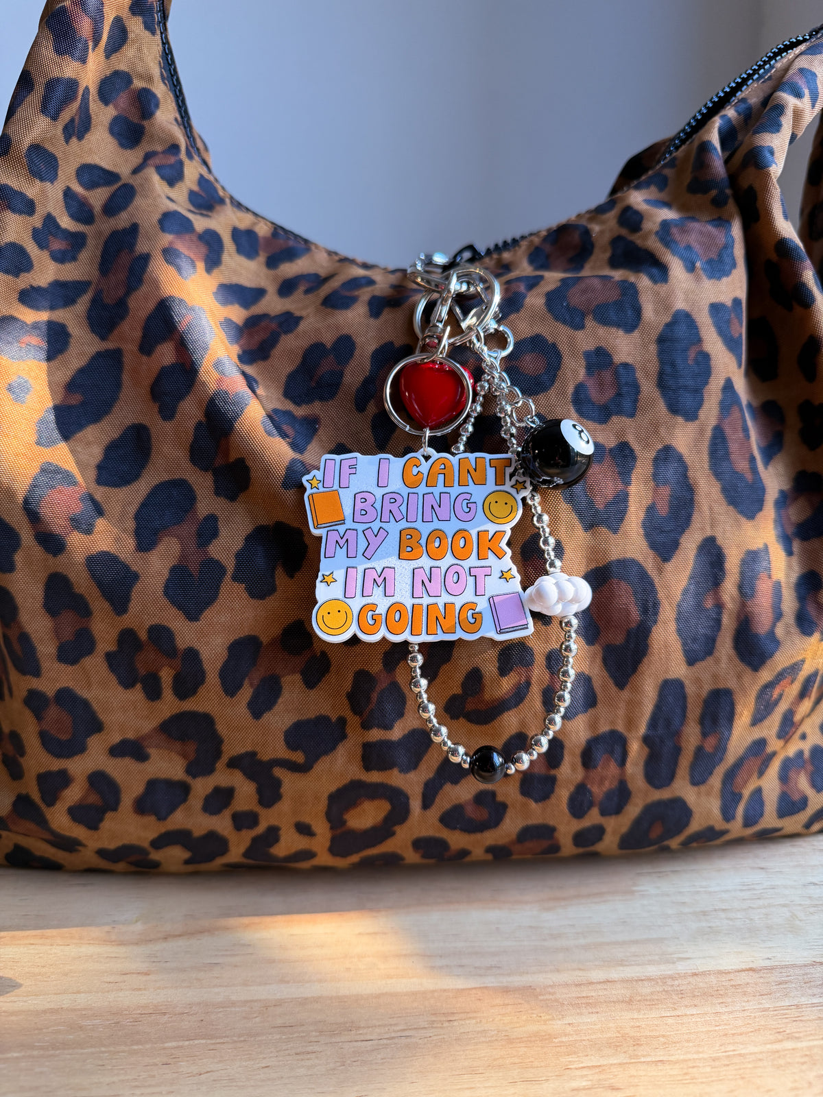 If i cant bring my book Keychain/Bag Charm(Set of 4)