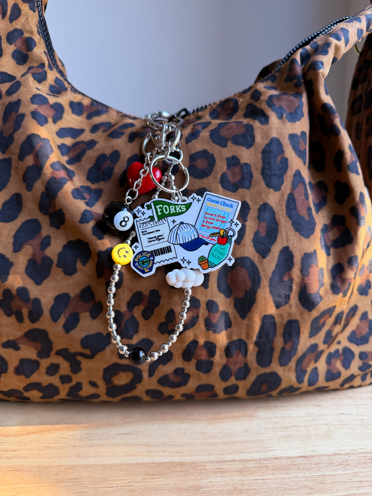 Forks Keychain/Bag Charm (Set of 4)