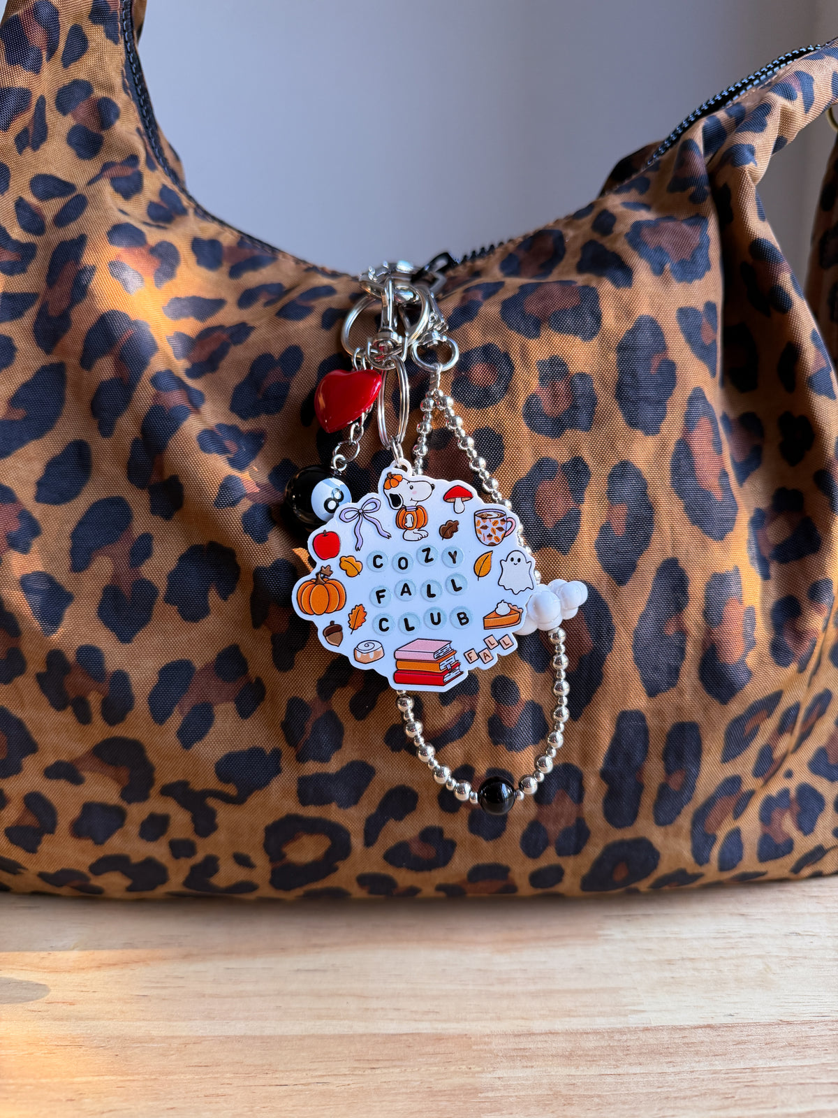 Cozy Fall Club Keychain/Bag Charm (Set of 4)