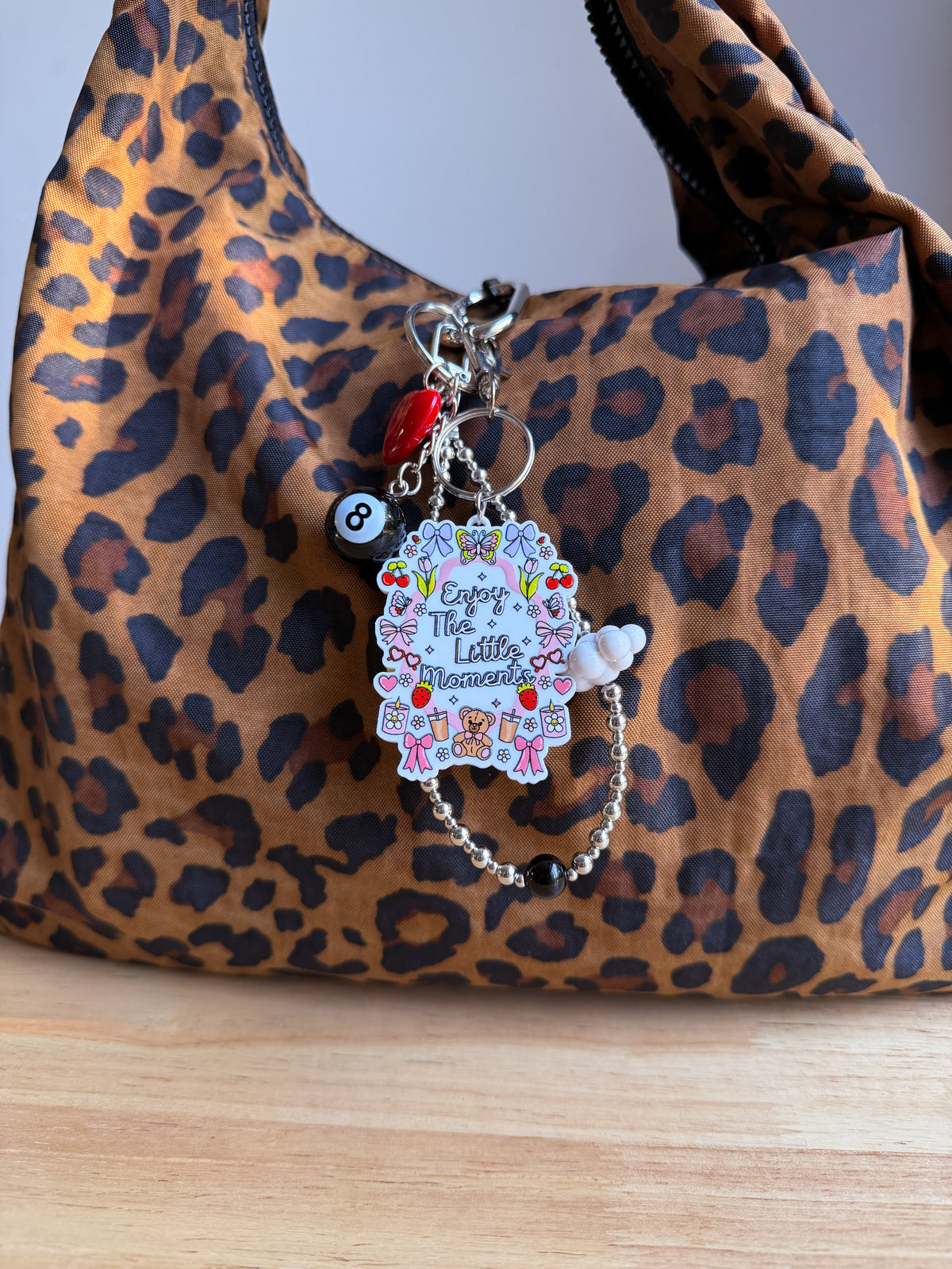 Enjoy the little things Keychain/Bag Charm (Set of 4)
