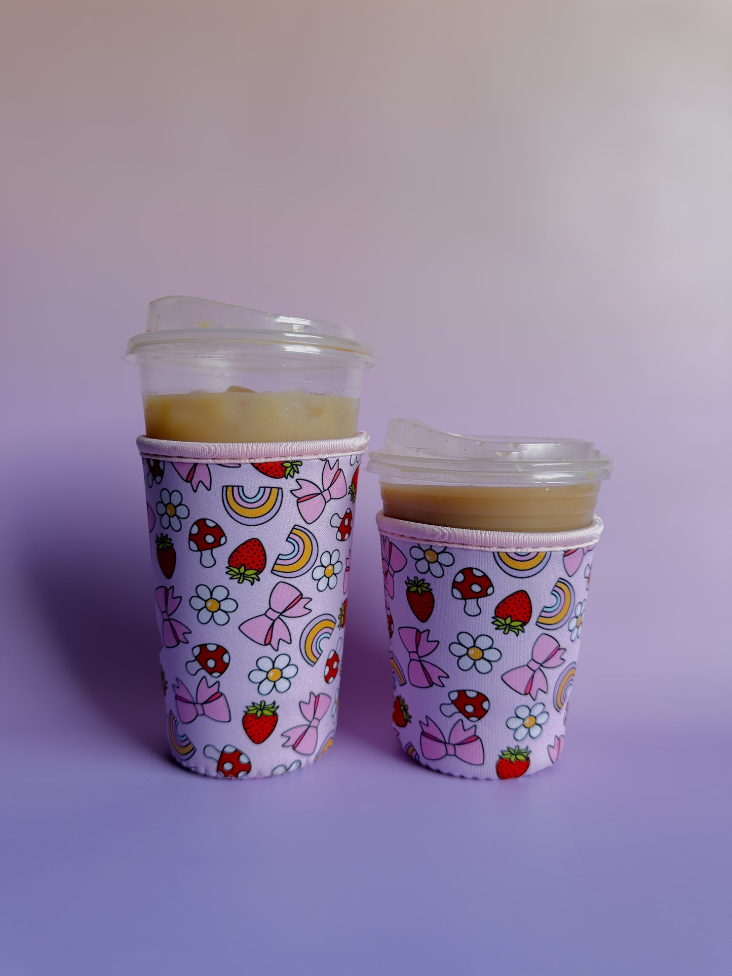 Mushie and Bows - Coffee Sleeve