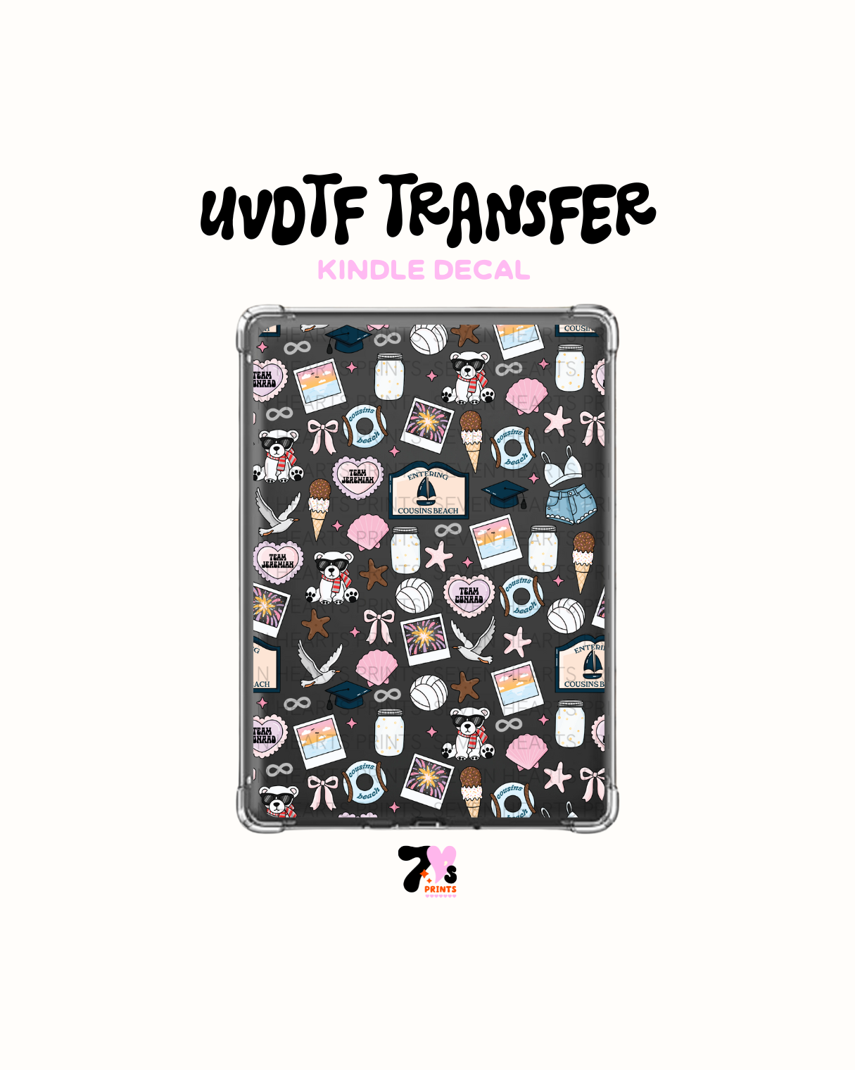 The summer i turn pretty - UVDTF Kindle Decal