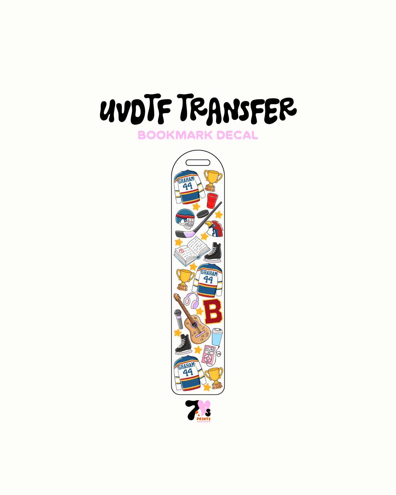 #170 UVDTF Bookmark Decal 1.1