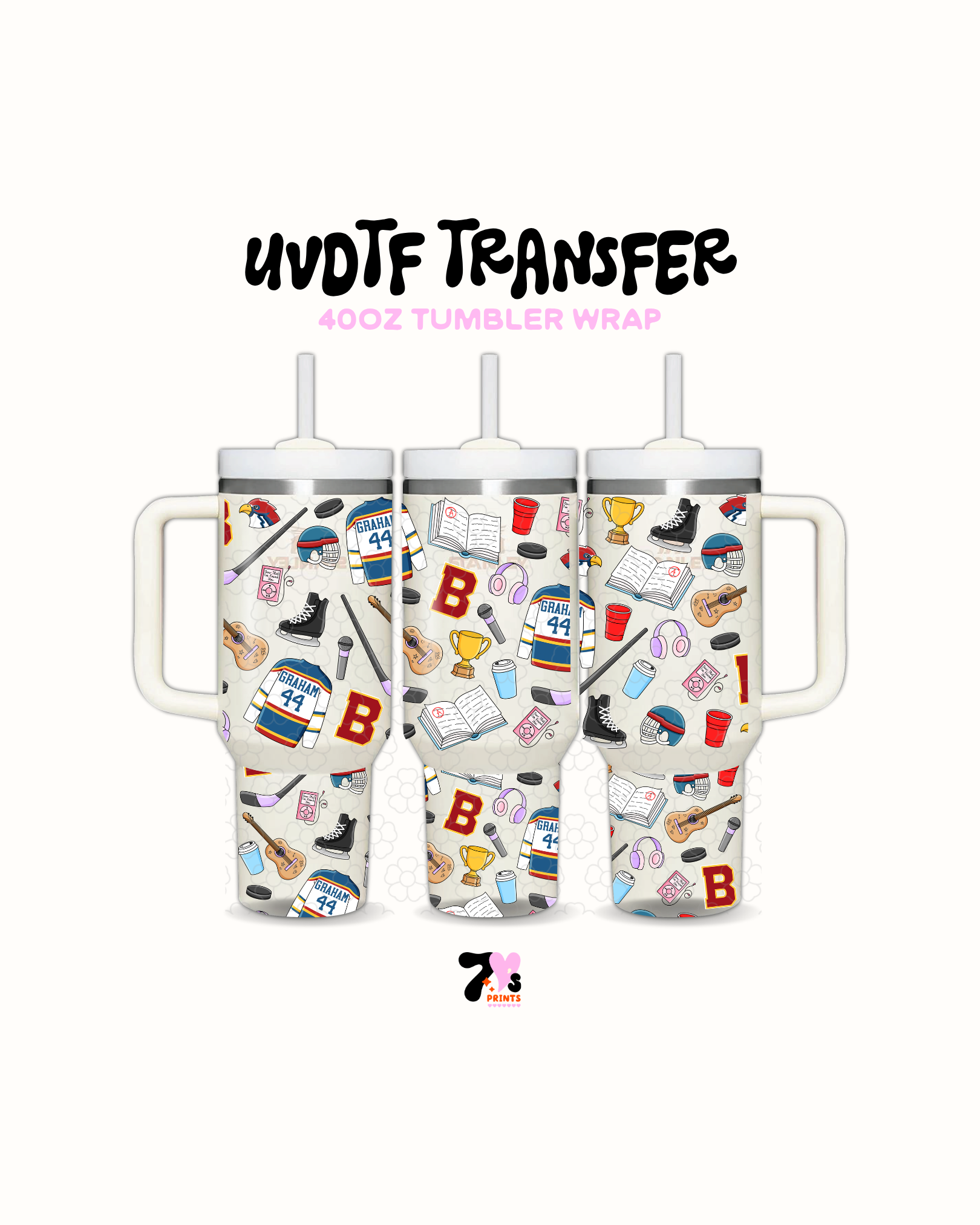Campus Hockey Romance - UVDTF Wrap