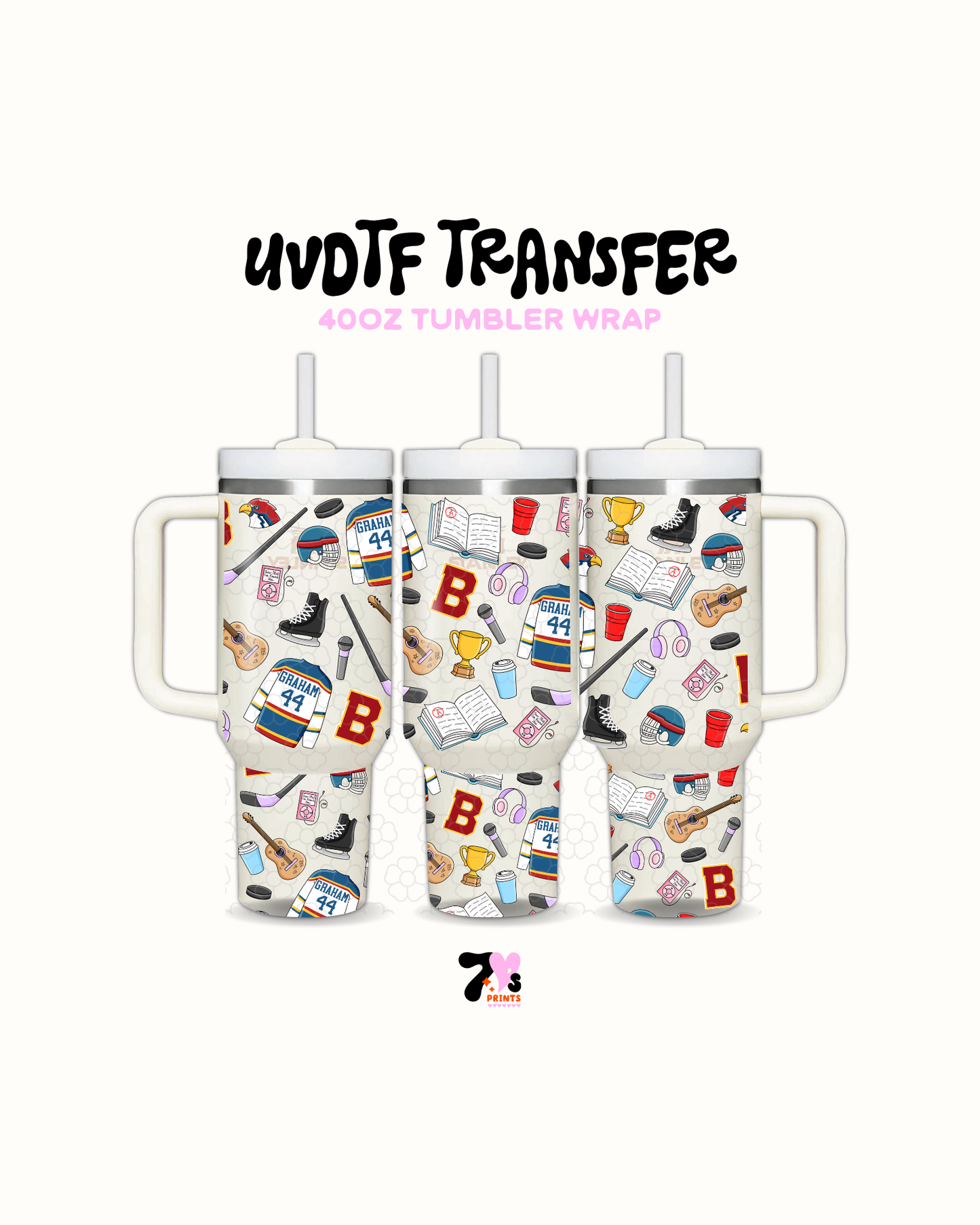 Campus Hockey Romance - UVDTF Wrap