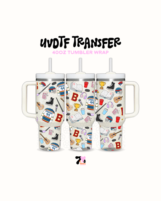 Campus Hockey Romance - UVDTF Wrap