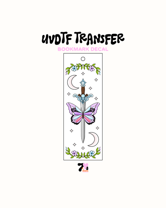 Quicksilver - UVDTF Bookmark Decal